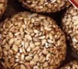 Round sesame simsim balls
